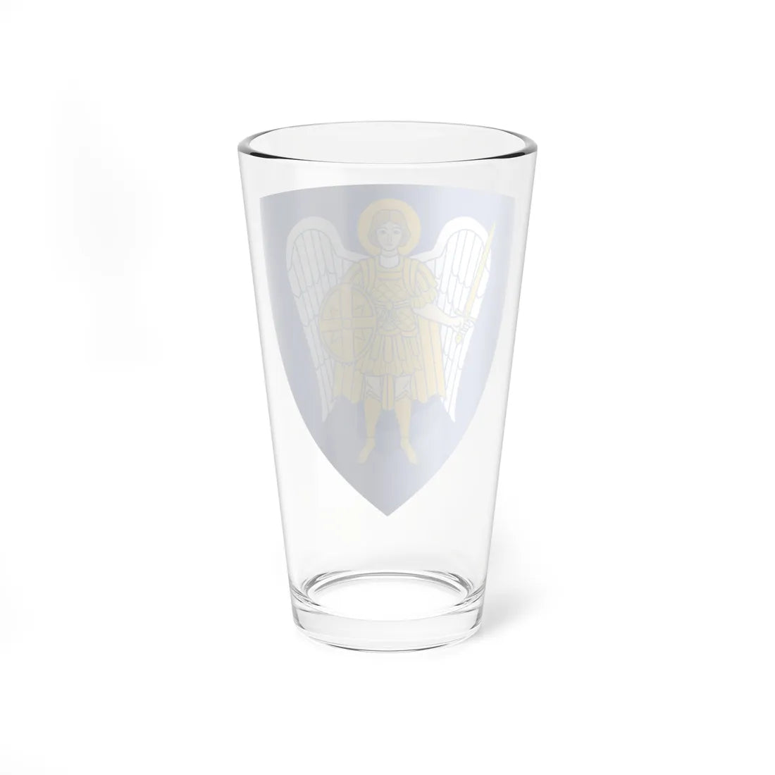 Coat of arms of the Kievan Principality 10th13th century variant (Ukraine) (Coat of Arms) Pint Glass 16oz - Go Mug Yourself