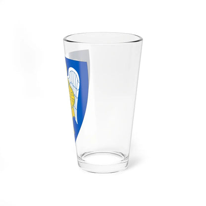 Coat of arms of the Kievan Principality 10th13th century variant (Ukraine) (Coat of Arms) Pint Glass 16oz - Go Mug Yourself
