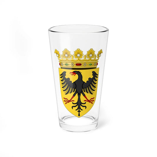 Coat of Arms of the King of the Romans c.1433-1486 (Austria) (Coat of Arms) Pint Glass 16oz 16oz - Go Mug Yourself