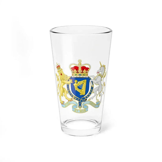 Coat of Arms of The Kingdom Ireland - Pint Glass 16oz 16oz - Go Mug Yourself