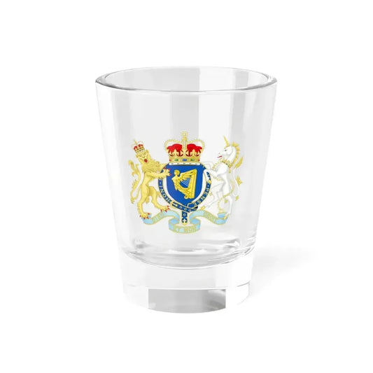 Coat of Arms of The Kingdom Ireland - Shot Glass 1.5oz 1.5oz - Go Mug Yourself