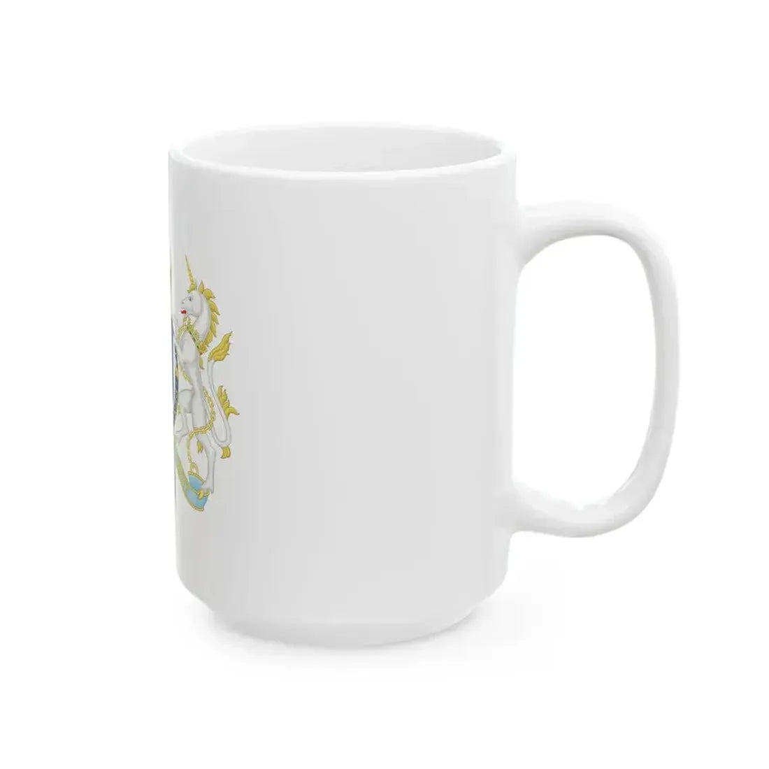 Coat of Arms of The Kingdom Ireland - White Coffee Mug - Go Mug Yourself
