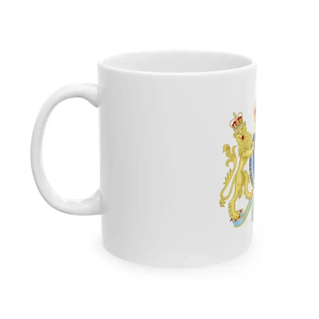 Coat of Arms of The Kingdom Ireland - White Coffee Mug - Go Mug Yourself