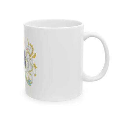 Coat of Arms of The Kingdom Ireland - White Coffee Mug - Go Mug Yourself