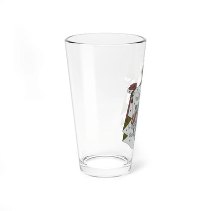 Coat of arms of the Kingdom of Araucanía and Patagonia (Argentina) (Coat of Arms) Pint Glass 16oz - Go Mug Yourself