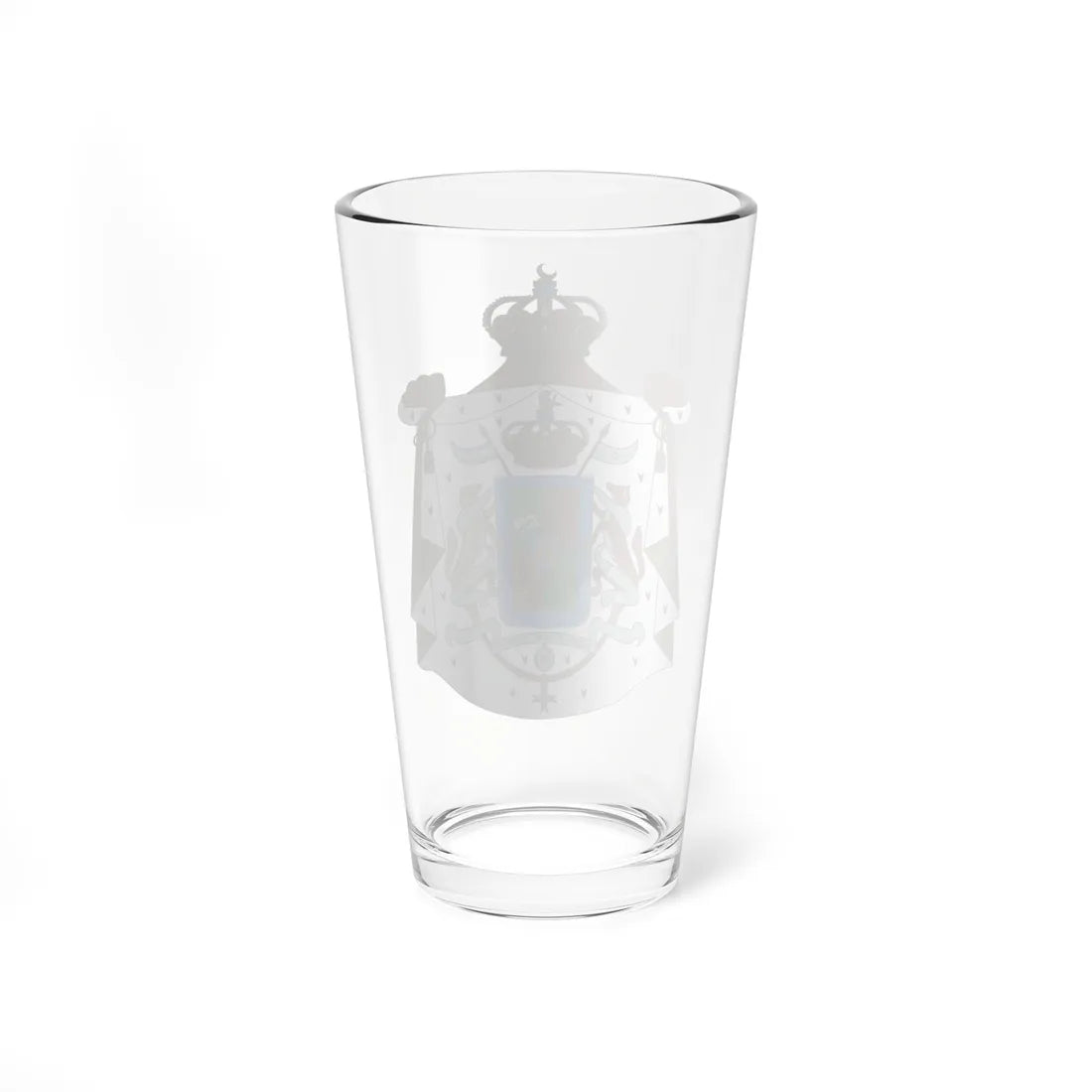 Coat of arms of the Kingdom of Araucanía and Patagonia (Argentina) (Coat of Arms) Pint Glass 16oz - Go Mug Yourself