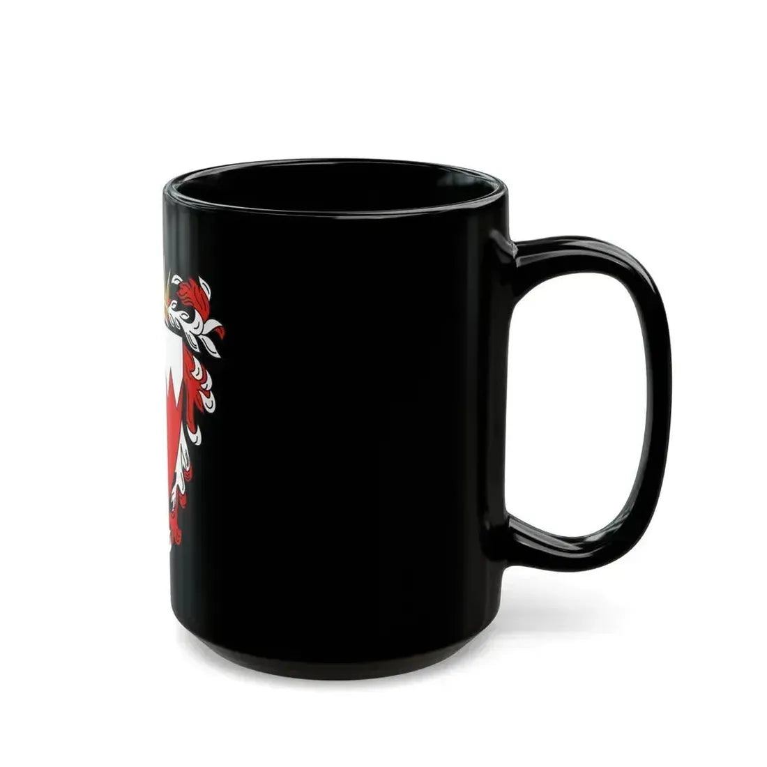 Coat of Arms of The Kingdom of Bahrain - Black Coffee Mug - Go Mug Yourself