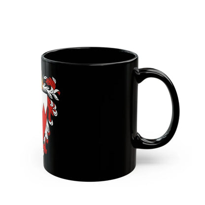 Coat of Arms of The Kingdom of Bahrain - Black Coffee Mug-Go Mug Yourself