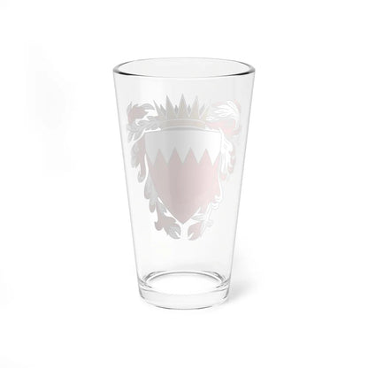 Coat of Arms of The Kingdom of Bahrain - Pint Glass 16oz-Go Mug Yourself