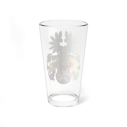 Coat of arms of the Kingdom of Bohemia - Pint Glass 16oz-Go Mug Yourself