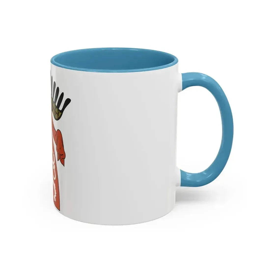 Coat of arms of the Kingdom of Bohemia (Wenceslaus II of Bohemia) - Accent Coffee Mug - Go Mug Yourself