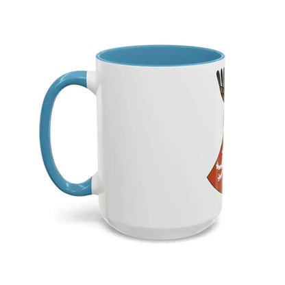 Coat of arms of the Kingdom of Bohemia (Wenceslaus II of Bohemia) - Accent Coffee Mug - Go Mug Yourself