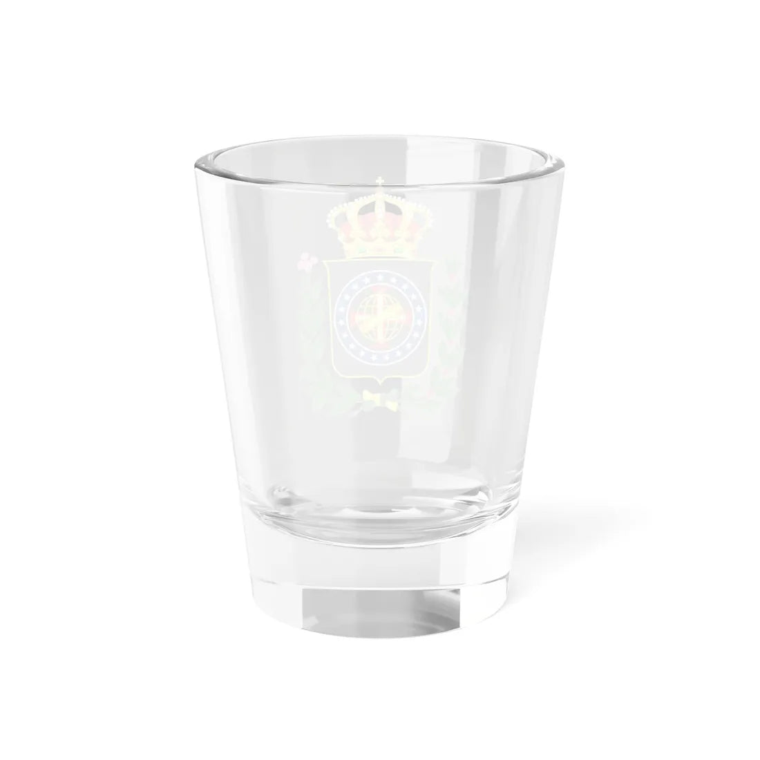 Coat of arms of the Kingdom of Brazil 1822 (Brazil) (Coat of Arms) Shot Glass 1.5oz - Go Mug Yourself