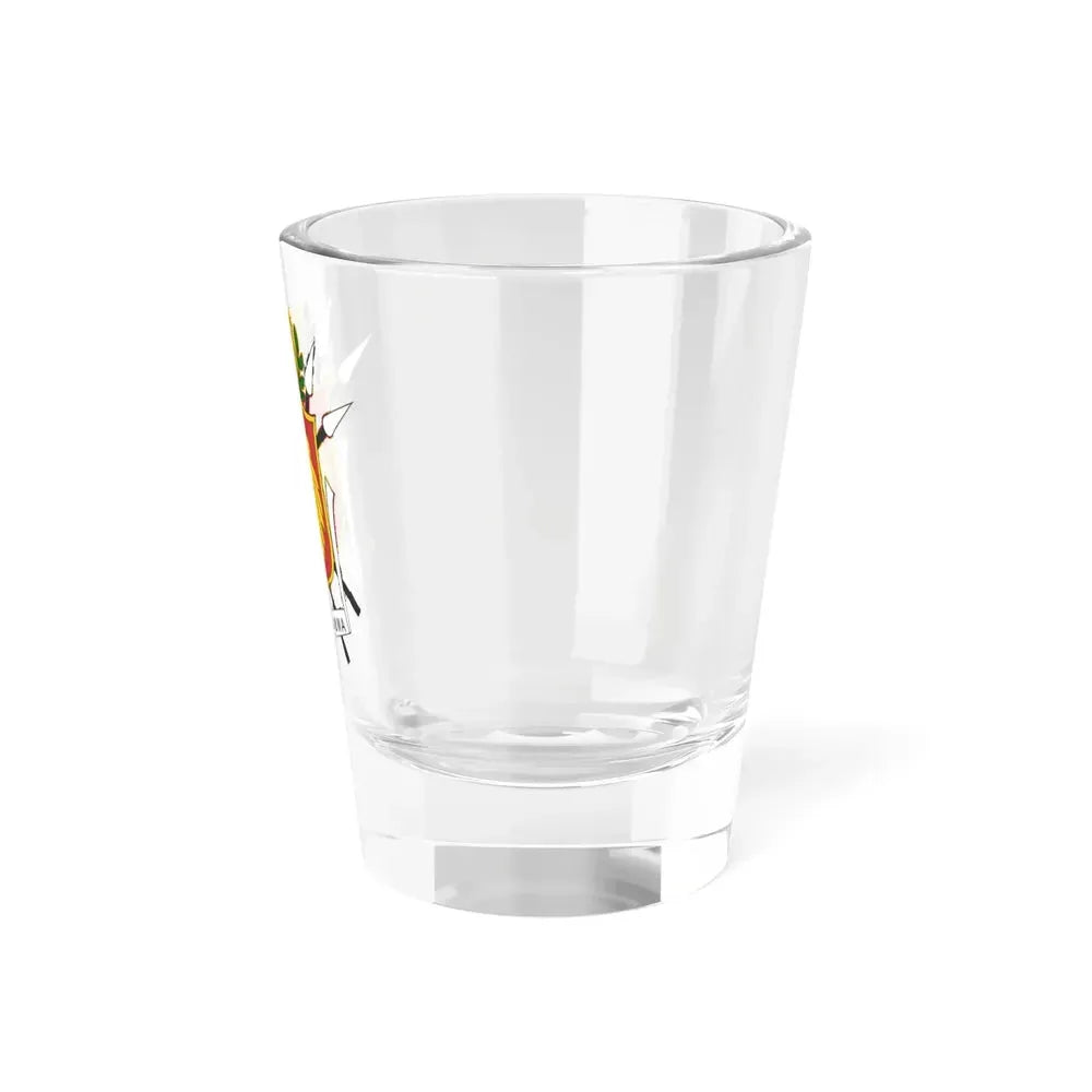 Coat of arms of the Kingdom of Burundi - Shot Glass 1.5oz - Go Mug Yourself