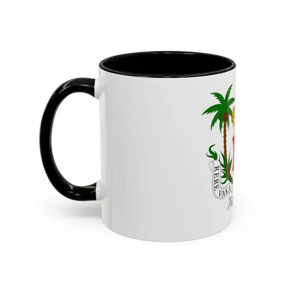 Coat of arms of the Kingdom of Fiji (1871-1874) - Accent Coffee Mug - Go Mug Yourself