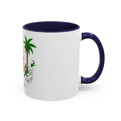 Coat of arms of the Kingdom of Fiji (1871-1874) - Accent Coffee Mug - Go Mug Yourself