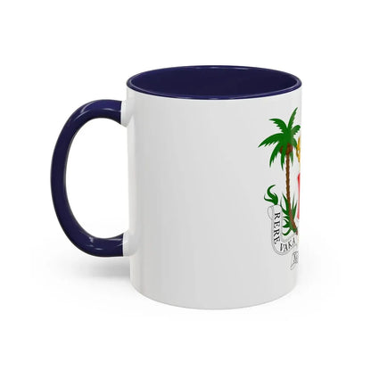 Coat of arms of the Kingdom of Fiji (1871-1874) - Accent Coffee Mug - Go Mug Yourself