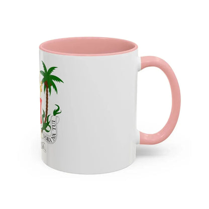 Coat of arms of the Kingdom of Fiji (1871-1874) - Accent Coffee Mug - Go Mug Yourself