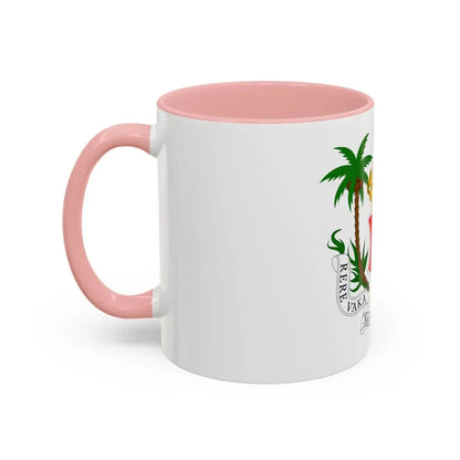 Coat of arms of the Kingdom of Fiji (1871-1874) - Accent Coffee Mug - Go Mug Yourself