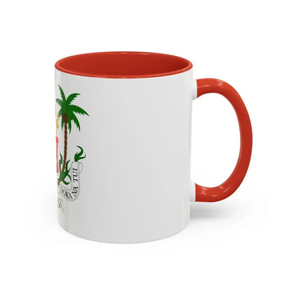 Coat of arms of the Kingdom of Fiji (1871-1874) - Accent Coffee Mug - Go Mug Yourself