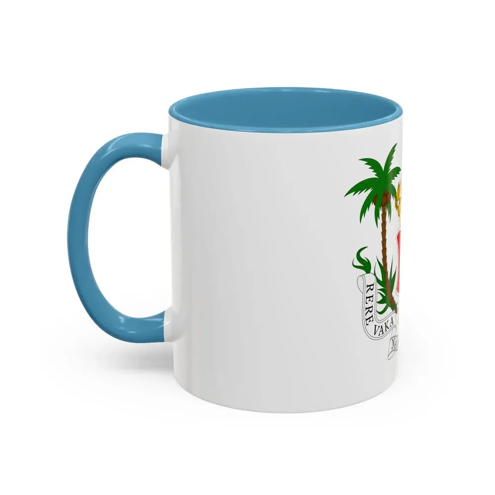 Coat of arms of the Kingdom of Fiji (1871-1874) - Accent Coffee Mug - Go Mug Yourself