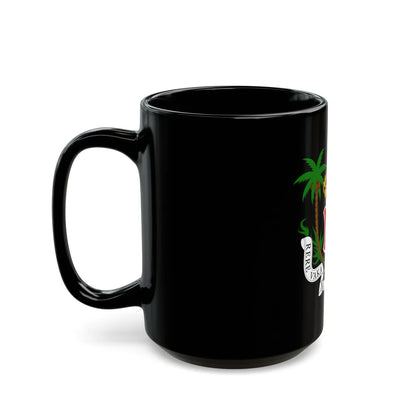 Coat of arms of the Kingdom of Fiji (1871-1874) - Black Coffee Mug-Go Mug Yourself