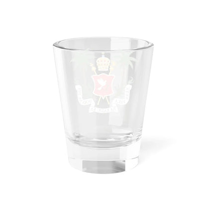 Coat of arms of the Kingdom of Fiji 1871-1874 (Fiji) (Coat of Arms) Shot Glass 1.5oz - Go Mug Yourself