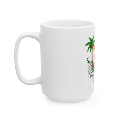 Coat of arms of the Kingdom of Fiji (1871-1874) - White Coffee Mug-Go Mug Yourself