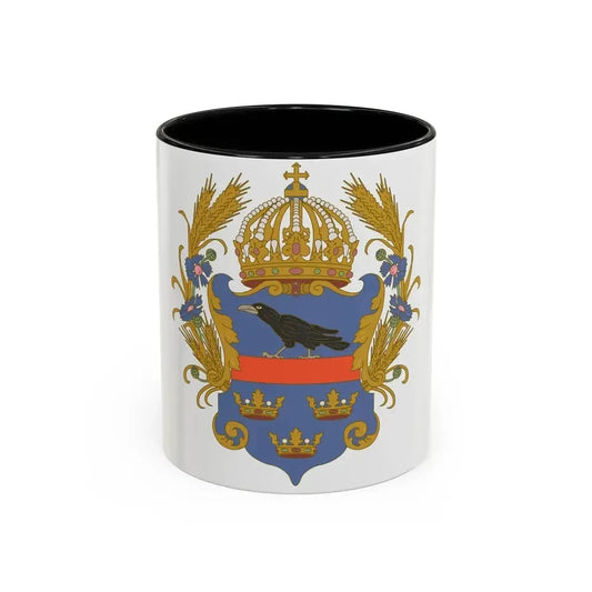 Coat of arms of the Kingdom of Galicia and Lodomeria - Accent Coffee Mug 11oz Black - Go Mug Yourself