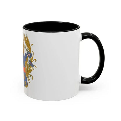 Coat of arms of the Kingdom of Galicia and Lodomeria - Accent Coffee Mug - Go Mug Yourself