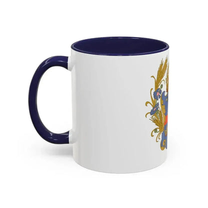 Coat of arms of the Kingdom of Galicia and Lodomeria - Accent Coffee Mug - Go Mug Yourself
