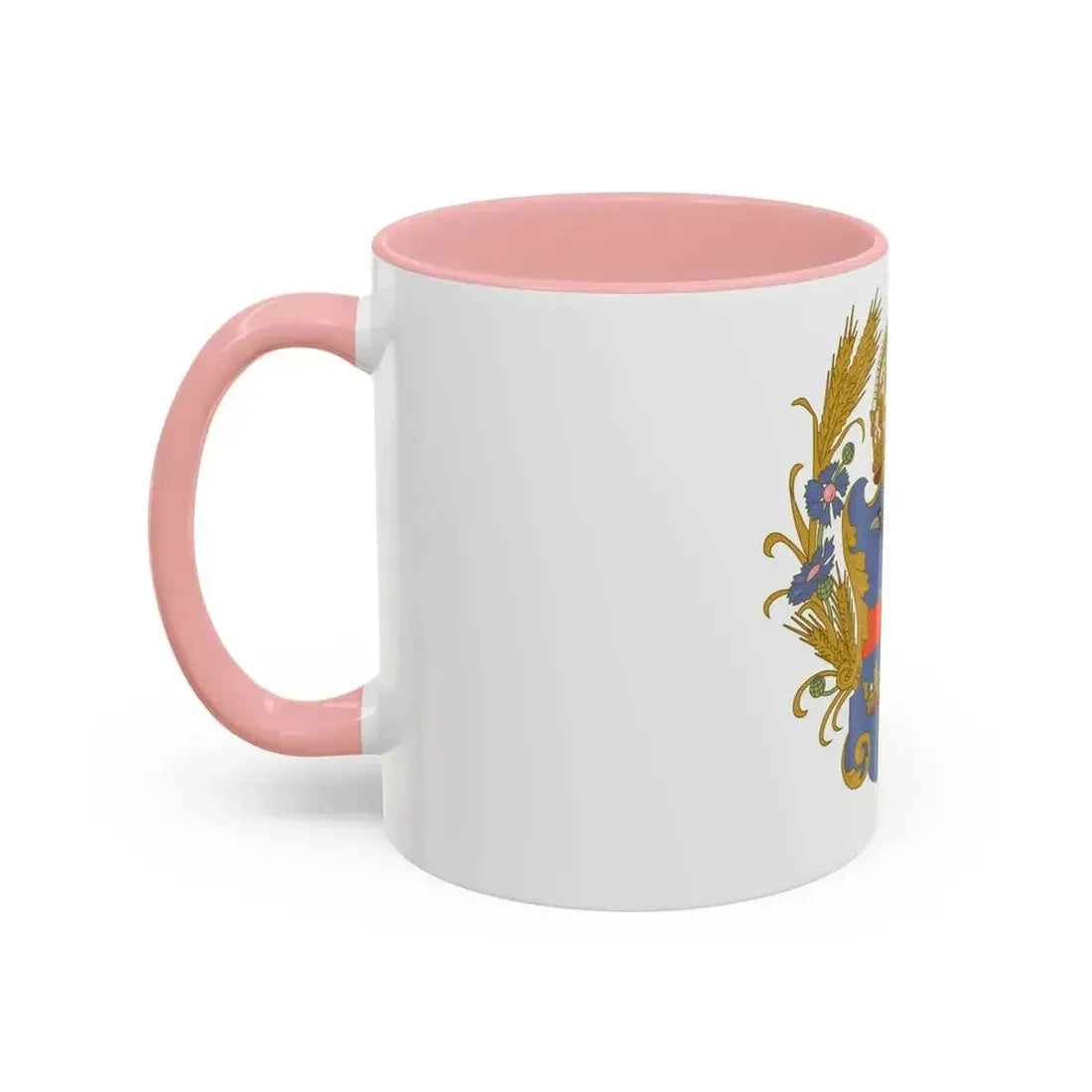 Coat of arms of the Kingdom of Galicia and Lodomeria - Accent Coffee Mug - Go Mug Yourself