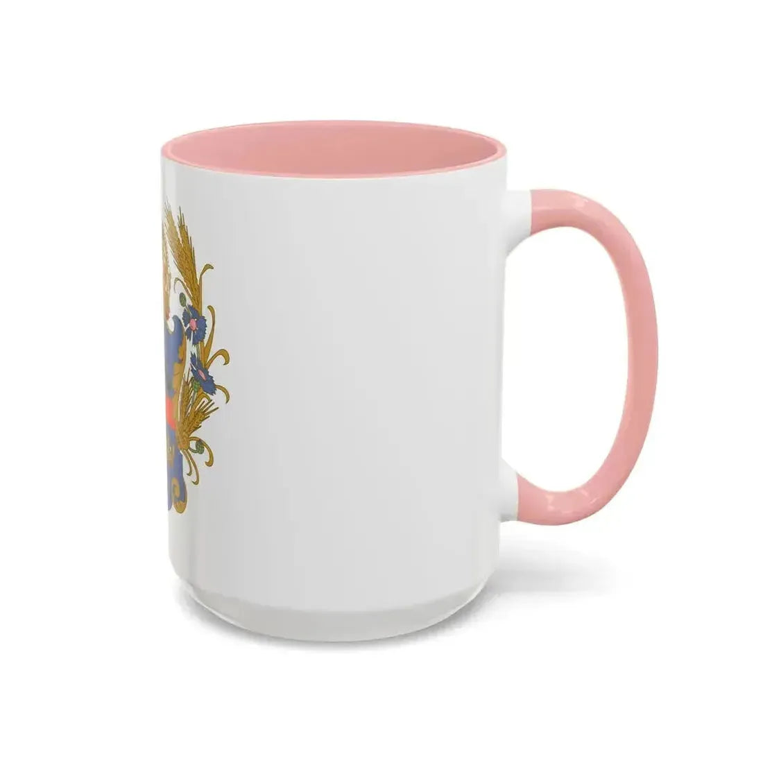 Coat of arms of the Kingdom of Galicia and Lodomeria - Accent Coffee Mug - Go Mug Yourself
