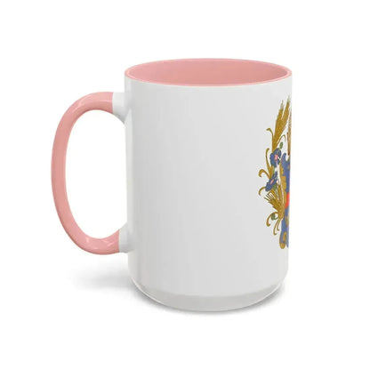 Coat of arms of the Kingdom of Galicia and Lodomeria - Accent Coffee Mug - Go Mug Yourself