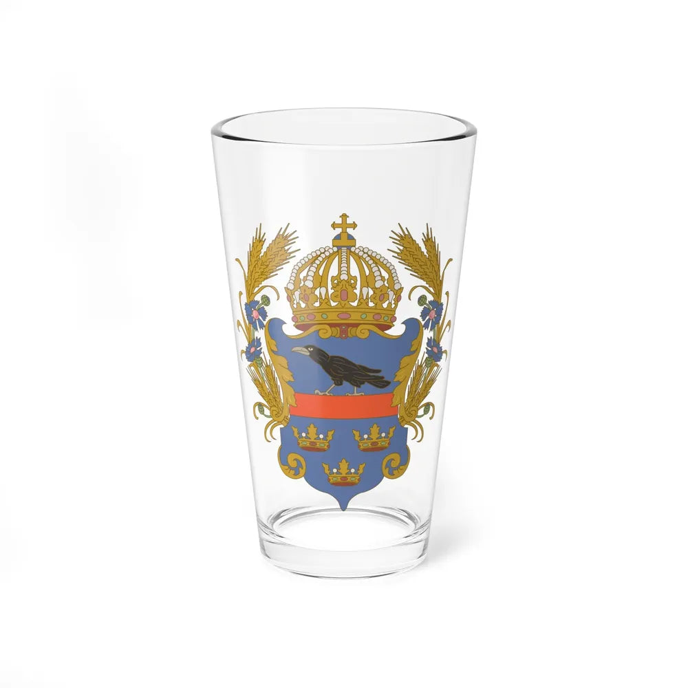 Coat of arms of the Kingdom of Galicia and Lodomeria - Pint Glass 16oz-16oz-Go Mug Yourself