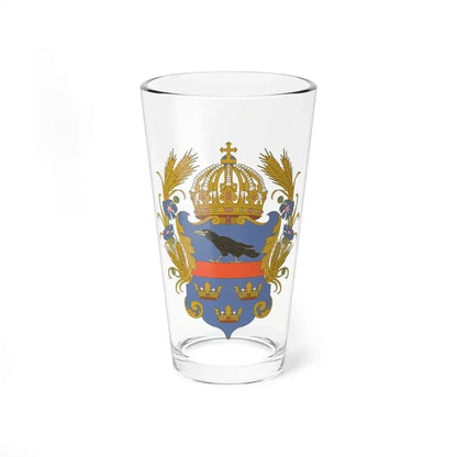 Coat of arms of the Kingdom of Galicia and Lodomeria - Pint Glass 16oz 16oz - Go Mug Yourself