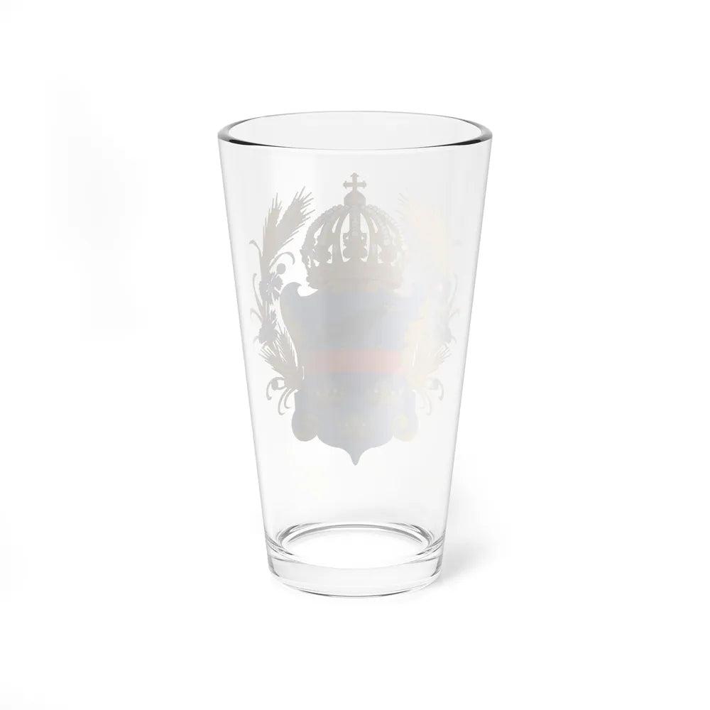 Coat of arms of the Kingdom of Galicia and Lodomeria - Pint Glass 16oz-Go Mug Yourself