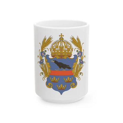 Coat of arms of the Kingdom of Galicia and Lodomeria - White Coffee Mug-15oz-Go Mug Yourself