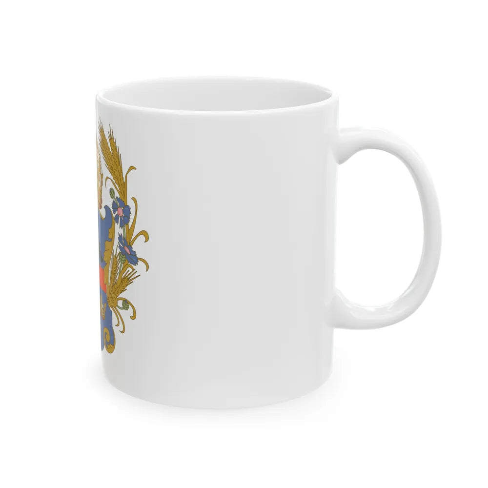 Coat of arms of the Kingdom of Galicia and Lodomeria - White Coffee Mug-Go Mug Yourself