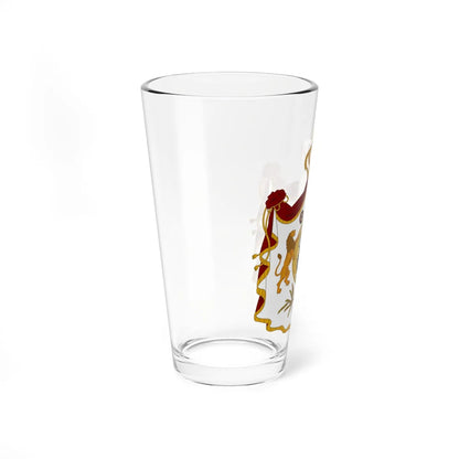 Coat of arms of the Kingdom of Iraq 1921-1958 (Iraq) (Coat of Arms) Pint Glass 16oz - Go Mug Yourself