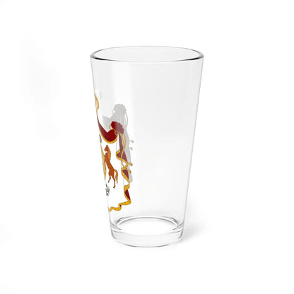 Coat of arms of the Kingdom of Iraq 1921-1958 (Iraq) (Coat of Arms) Pint Glass 16oz - Go Mug Yourself