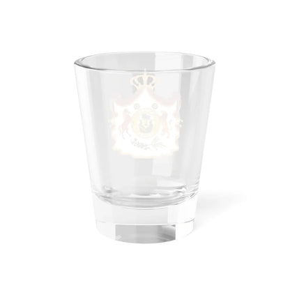 Coat of arms of the Kingdom of Iraq 1921-1958 (Iraq) (Coat of Arms) Shot Glass 1.5oz - Go Mug Yourself