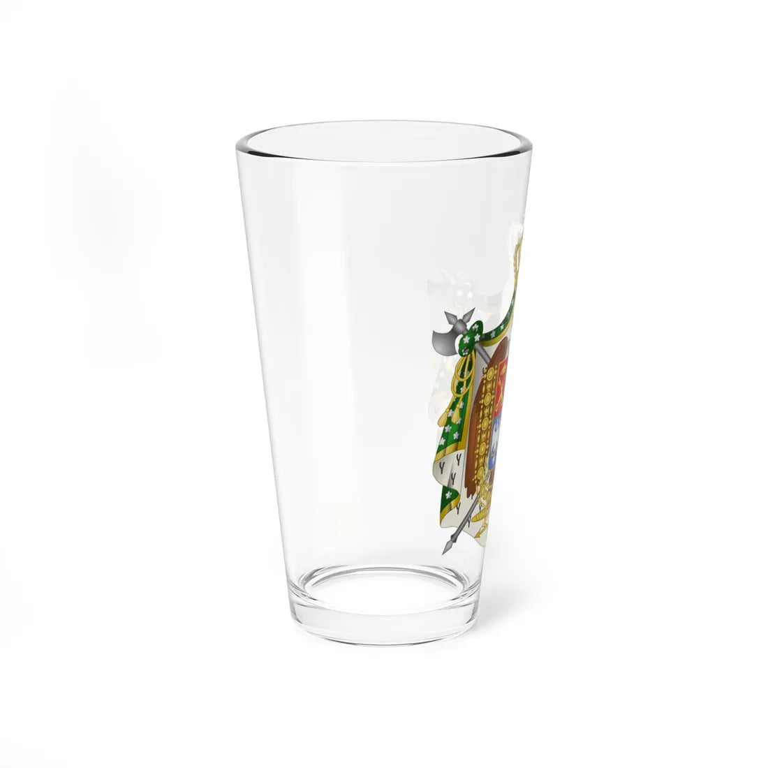 Coat of Arms of the Kingdom of Italy 1805-1814 (Italy) (Coat of Arms) Pint Glass 16oz - Go Mug Yourself