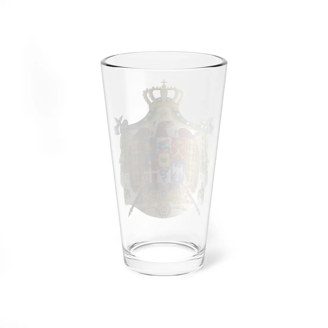 Coat of Arms of the Kingdom of Italy 1805-1814 (Italy) (Coat of Arms) Pint Glass 16oz - Go Mug Yourself