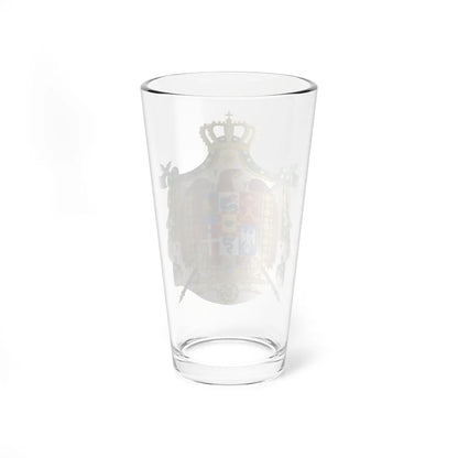 Coat of Arms of the Kingdom of Italy 1805-1814 (Italy) (Coat of Arms) Pint Glass 16oz - Go Mug Yourself