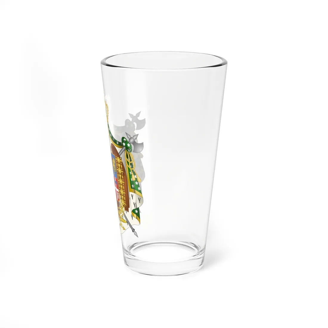 Coat of Arms of the Kingdom of Italy 1805-1814 (Italy) (Coat of Arms) Pint Glass 16oz - Go Mug Yourself
