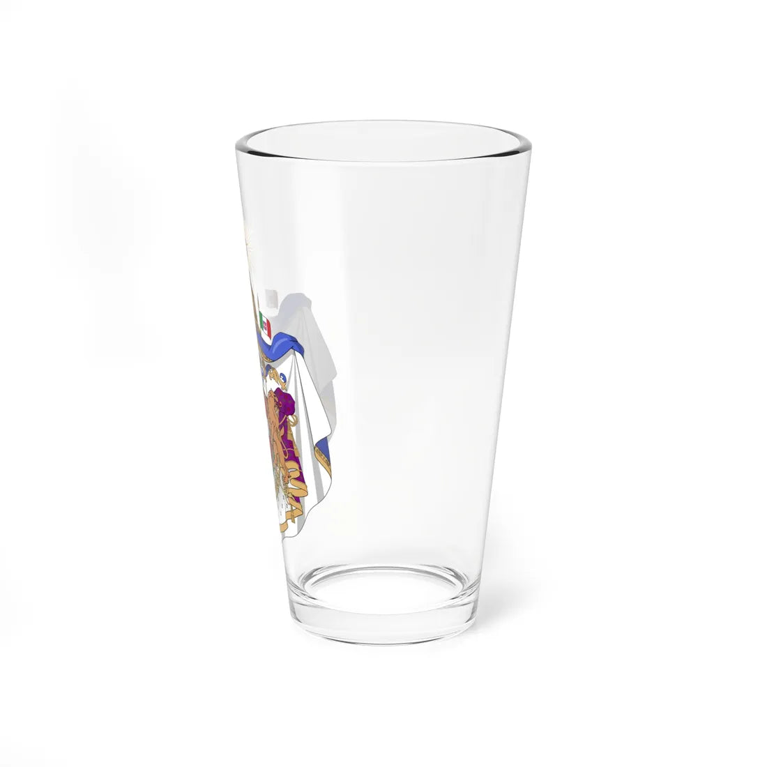 Coat of arms of the Kingdom of Italy 1870 (Italy) (Coat of Arms) Pint Glass 16oz - Go Mug Yourself