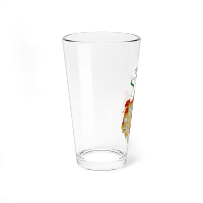 Coat of arms of the Kingdom of Italy 1890 (Italy) (Coat of Arms) Pint Glass 16oz - Go Mug Yourself