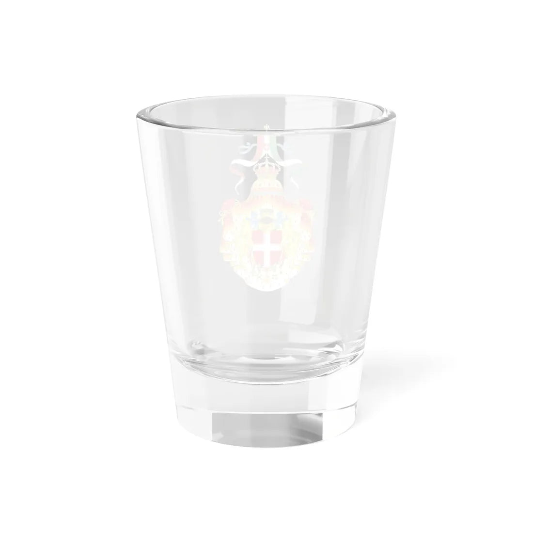 Coat of arms of the Kingdom of Italy 1890 (Italy) (Coat of Arms) Shot Glass 1.5oz - Go Mug Yourself