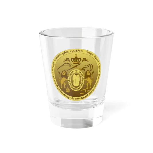 Coat of arms of the Kingdom of Kartli-Kakheti (Georgia) (Coat of Arms) Shot Glass 1.5oz 1.5oz - Go Mug Yourself